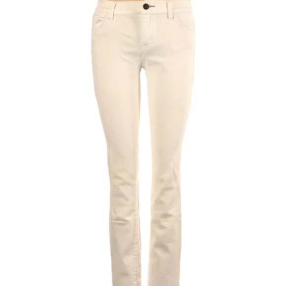 Dittos Straight White Jeans, Size 25  (29"x 29.5") - Picture 2 of 6